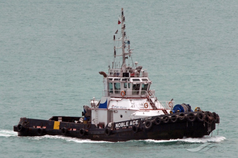 noble ace tg41 (Tug) - IMO 9386067, MMSI 563009180, Call Sign 9V7023 under the flag of Singapore