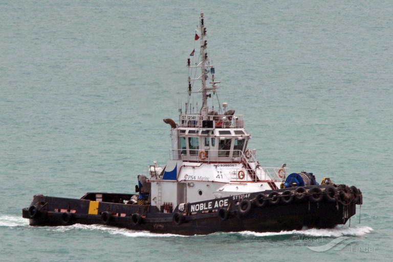 noble ace tg41 (Tug) - IMO 9386067, MMSI 563009180, Call Sign 9V7023 under the flag of Singapore