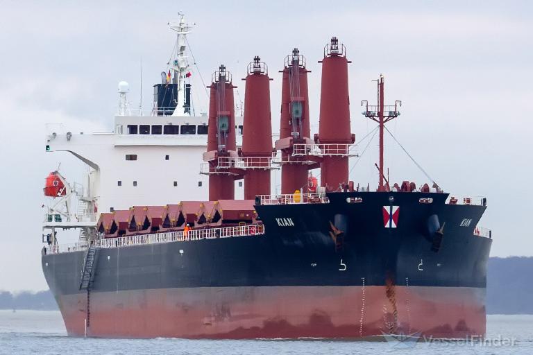 kian (Bulk Carrier) - IMO 9890240, MMSI 563128400, Call Sign 9V6634 under the flag of Singapore