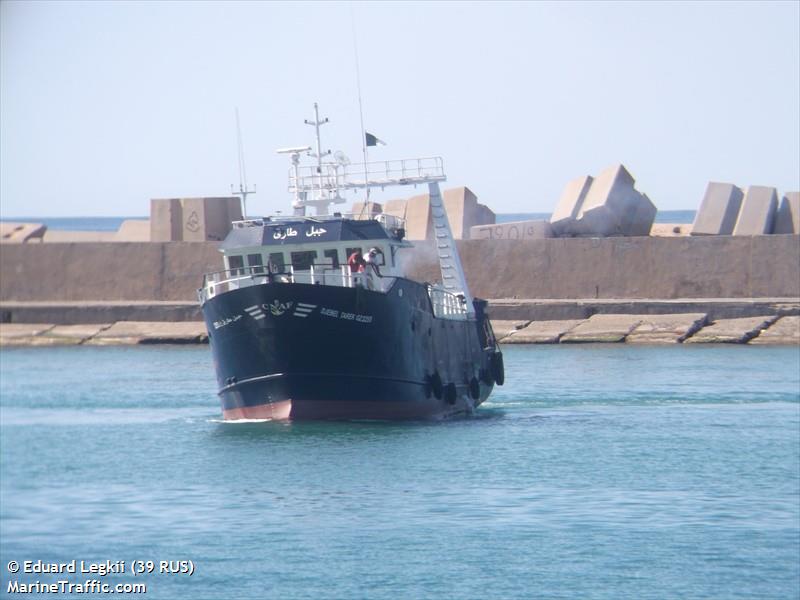 e.mostefa benboulaid (Fishing Vessel) - IMO 8687787, MMSI 605026711, Call Sign 7TBN under the flag of Algeria