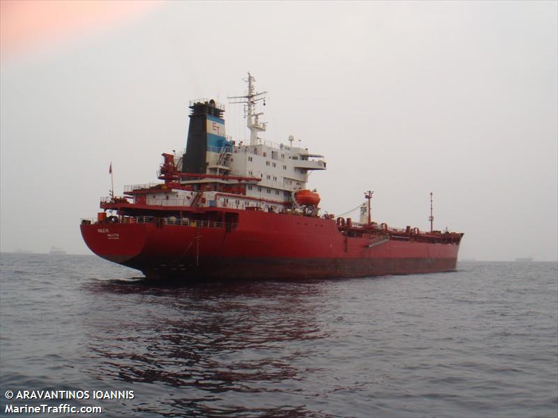 valeri (Oil Products Tanker) - IMO 8724860, MMSI 636014696, Call Sign A8VZ6 under the flag of Liberia