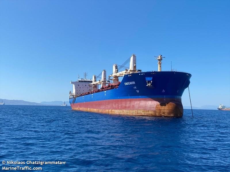 endeavor (Bulk Carrier) - IMO 9330642, MMSI 636020854, Call Sign 5LBA6 under the flag of Liberia