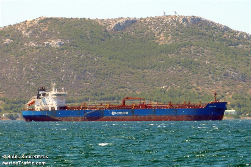 lugano (Chemical/Oil Products Tanker) - IMO 9352195, MMSI 636093012, Call Sign 5LAU9 under the flag of Liberia