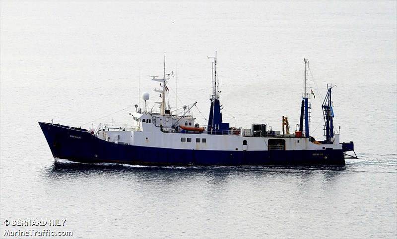 endeavour (Research Vessel) - IMO 6619944, MMSI 671330000, Call Sign 5VBX3 under the flag of Togolese Rep