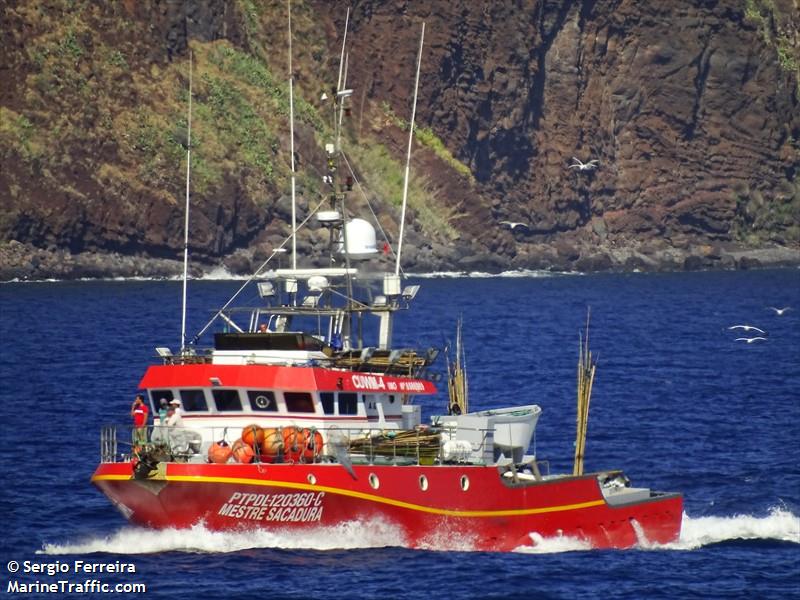 mestre sacadura (Fishing Vessel) - IMO 8686989, MMSI 204209570, Call Sign CUWM4 under the flag of Azores