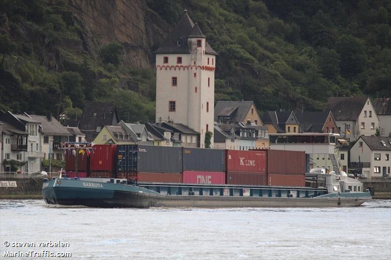 barbuda (Cargo ship) - IMO , MMSI 205273690, Call Sign OT2736 under the flag of Belgium