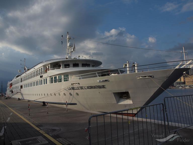belle ladriatique (Passenger (Cruise) Ship) - IMO 9432799, MMSI 205481000, Call Sign ONEN under the flag of Belgium
