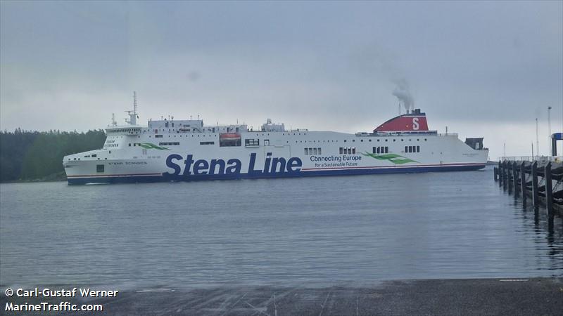 stena scandica (Passenger/Ro-Ro Cargo Ship) - IMO 9329849, MMSI 219029263, Call Sign OZNO2 under the flag of Denmark