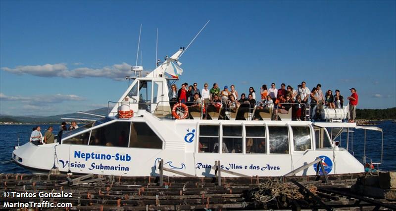 neptuno sub (Passenger ship) - IMO , MMSI 224006120, Call Sign EA8376 under the flag of Spain