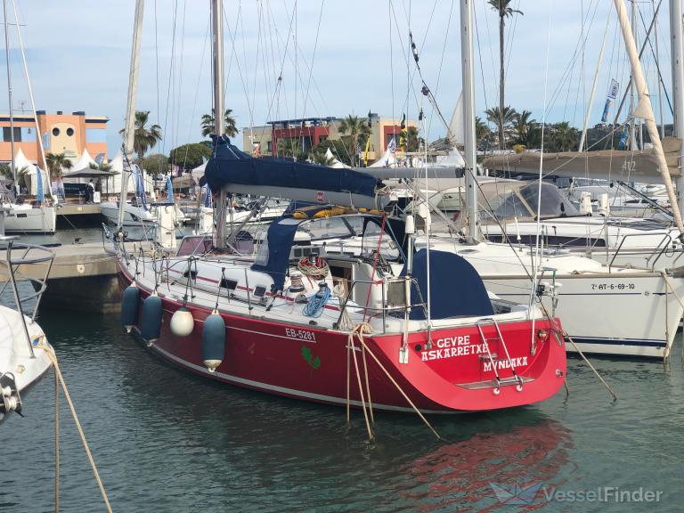 geure askarretxe (Sailing vessel) - IMO , MMSI 224114250, Call Sign EB 5281 under the flag of Spain