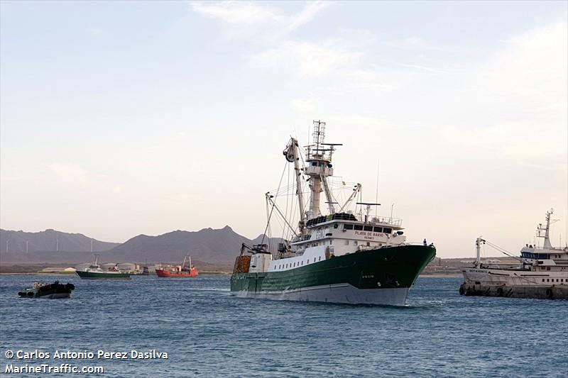 playa de bakio (Fishing Vessel) - IMO 9010345, MMSI 224405000, Call Sign EGWJ under the flag of Spain