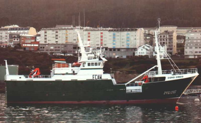 coyo cinco (Fishing Vessel) - IMO 8996592, MMSI 224696000, Call Sign ECAW under the flag of Spain