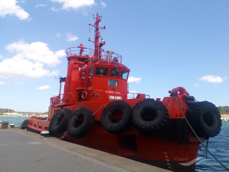 r catalina (Tug) - IMO 9170315, MMSI 224884000, Call Sign EAKC under the flag of Spain