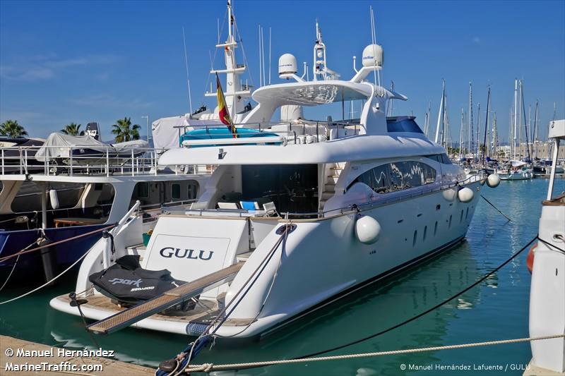 gulu (Pleasure craft) - IMO , MMSI 225993698, Call Sign PD6230 under the flag of Spain