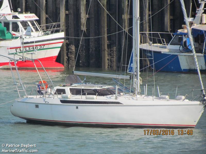 jason (Sailing vessel) - IMO , MMSI 227166820, Call Sign FT3617 under the flag of France
