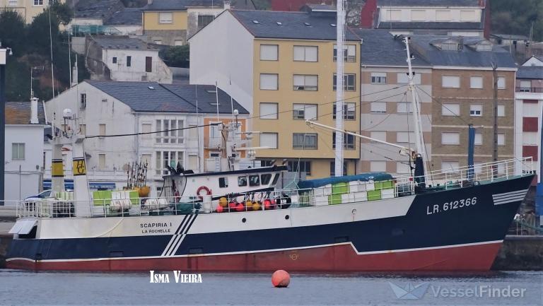 scapiria 1 (Fishing Vessel) - IMO 8502298, MMSI 227883000, Call Sign FHAD under the flag of France