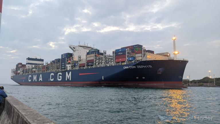 cma cgm zephyr (Container Ship) - IMO 9882487, MMSI 229321000, Call Sign 9HA5465 under the flag of Malta