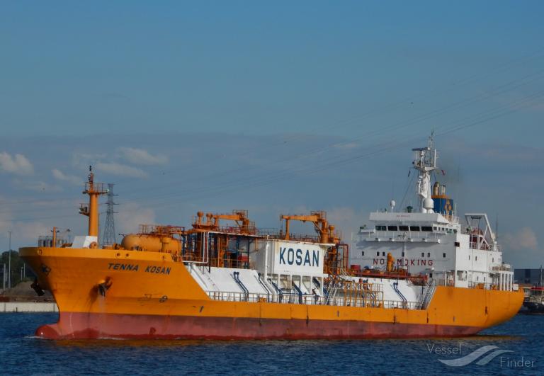 tenna kosan (LPG Tanker) - IMO 9160475, MMSI 229333000, Call Sign 9HA5469 under the flag of Malta