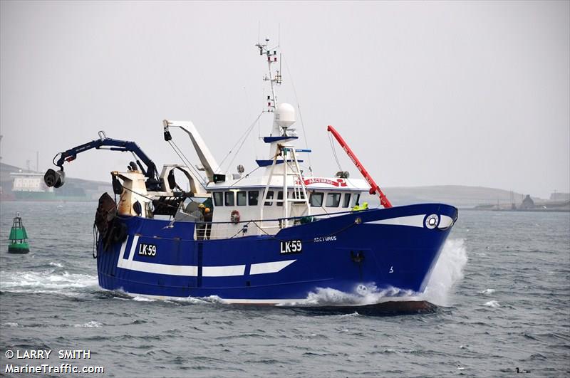 arcturus (Fishing vessel) - IMO , MMSI 232006940, Call Sign MZCK7 under the flag of United Kingdom (UK)