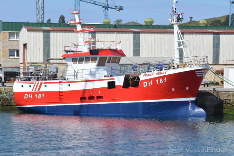 frank henry (Fishing Vessel) - IMO 9914553, MMSI 232034229, Call Sign MIUU3 under the flag of United Kingdom (UK)