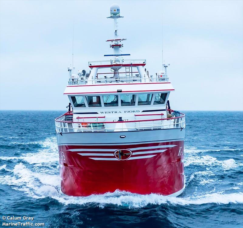 westra fjord k193 (Fishing vessel) - IMO , MMSI 232035412, Call Sign MIZV6 under the flag of United Kingdom (UK)