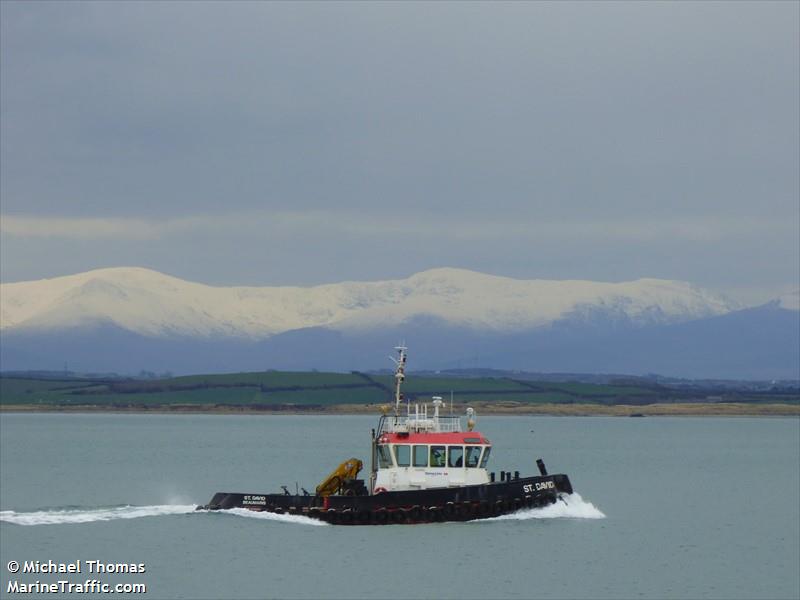 st david (Tug) - IMO 9351282, MMSI 235053142, Call Sign MNAA5 under the flag of United Kingdom (UK)