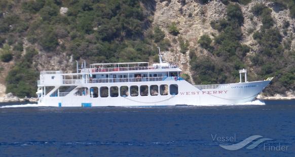 captain aristidis (Passenger/Ro-Ro Cargo Ship) - IMO 8989379, MMSI 237033600, Call Sign SX 2420 under the flag of Greece