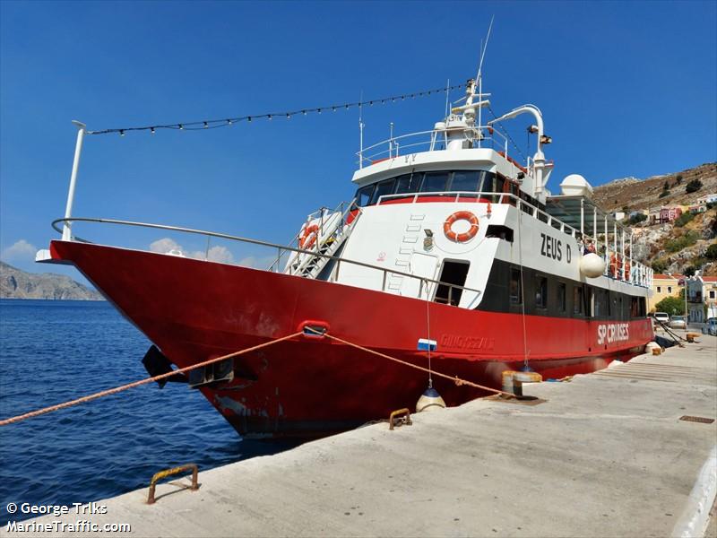 zeus d (Passenger ship (HAZ-A)) - IMO , MMSI 237033800, Call Sign SV7665 under the flag of Greece