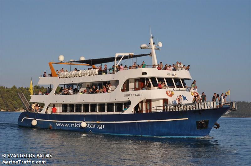 nidri star 1 (Passenger ship) - IMO , MMSI 237595400, Call Sign SY3121 under the flag of Greece