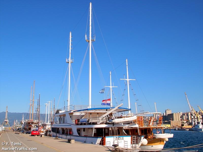 aria (Passenger ship) - IMO , MMSI 238085240, Call Sign 9A2951 under the flag of Croatia