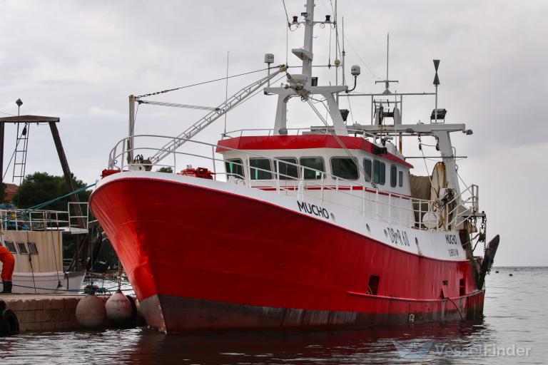 mucho (Fishing vessel) - IMO , MMSI 238680040, Call Sign 9A5269 under the flag of Croatia