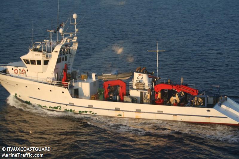 mariagrazia (Fishing Vessel) - IMO 8688389, MMSI 247108500, Call Sign IPVQ under the flag of Italy