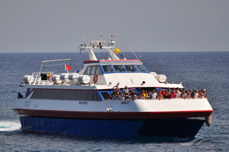 aegean jet (Passenger Ship) - IMO 7922855, MMSI 271015033, Call Sign TC9418 under the flag of Turkey