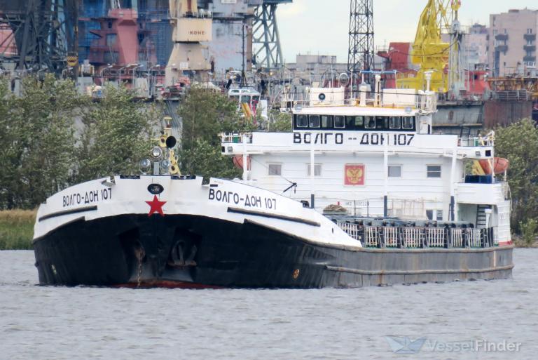 volgo-don 107 (General Cargo Ship) - IMO 8956229, MMSI 273369070, Call Sign VD107 under the flag of Russia