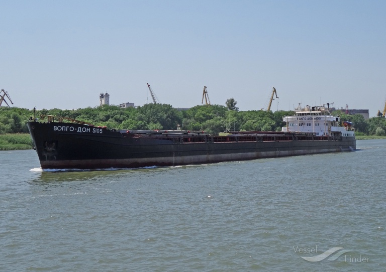 volgo-don 5105 (General Cargo Ship) - IMO 8852837, MMSI 273438620, Call Sign UAOV under the flag of Russia