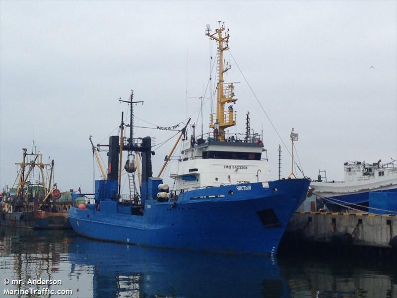 chistyy (Fishing Vessel) - IMO 8423208, MMSI 273842110, Call Sign UCXI under the flag of Russia