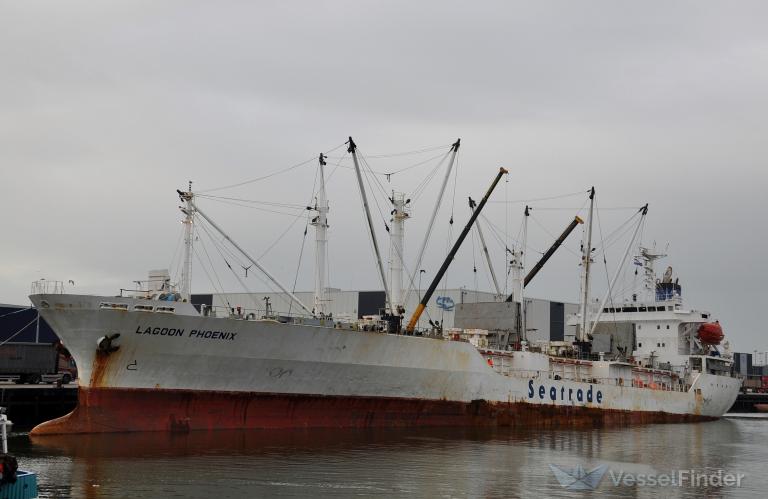lagoon phoenix (Refrigerated Cargo Ship) - IMO 9047245, MMSI 306140000, Call Sign PJFT under the flag of Curacao