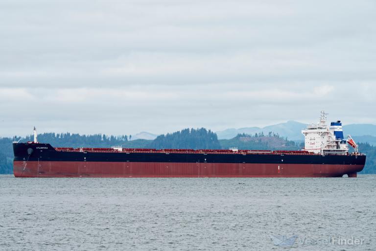 atlantica (Bulk Carrier) - IMO 9828326, MMSI 311000736, Call Sign C6DO7 under the flag of Bahamas