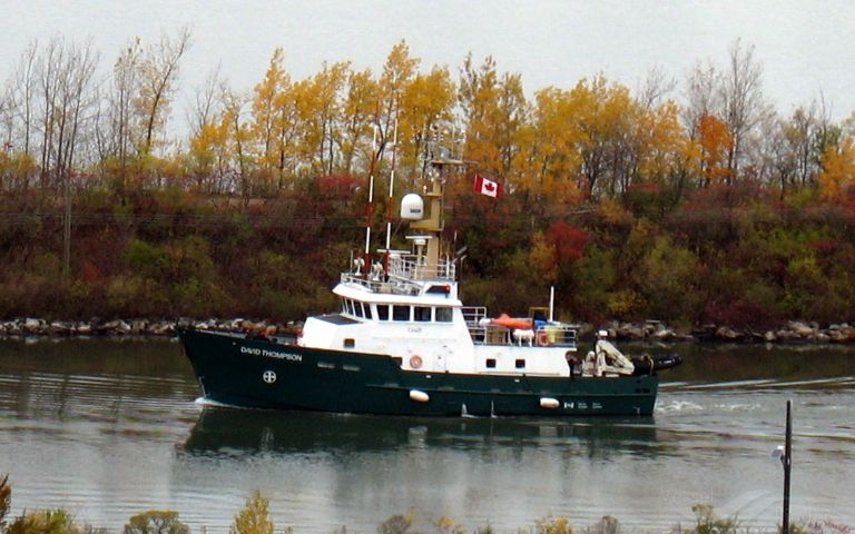 david thompson (Fishing Support Vessel) - IMO 9065778, MMSI 316001090, Call Sign CG2882 under the flag of Canada