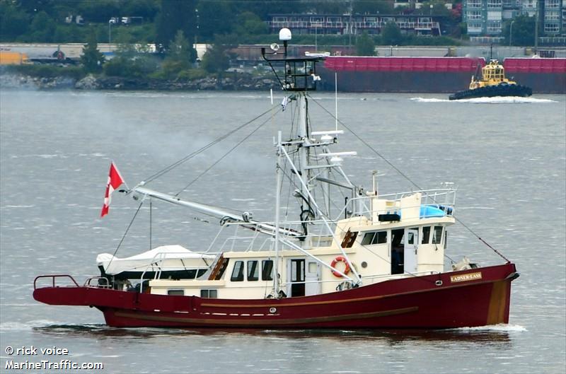ladner lass (Pleasure craft) - IMO , MMSI 316013544 under the flag of Canada