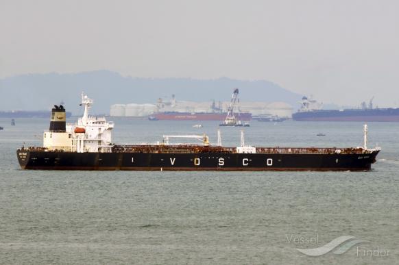 dai (Oil Products Tanker) - IMO 9212474, MMSI 341112000, Call Sign V4KE4 under the flag of St Kitts & Nevis