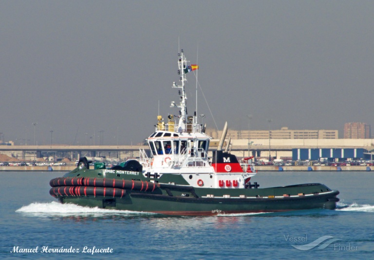 smbc monterrey (Tug) - IMO 9456795, MMSI 345020017, Call Sign XCKS9 under the flag of Mexico