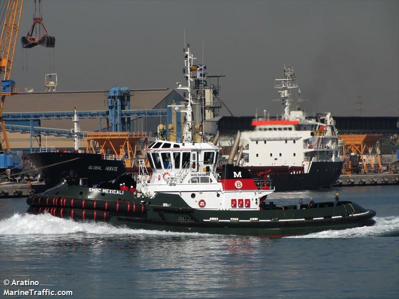 smbc mexicali (Tug) - IMO 9456812, MMSI 345020020, Call Sign XCKU2 under the flag of Mexico