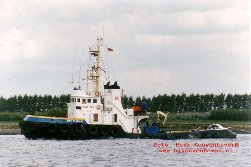 s.floriana (Tug) - IMO 7607845, MMSI 345050004, Call Sign XCZJ under the flag of Mexico