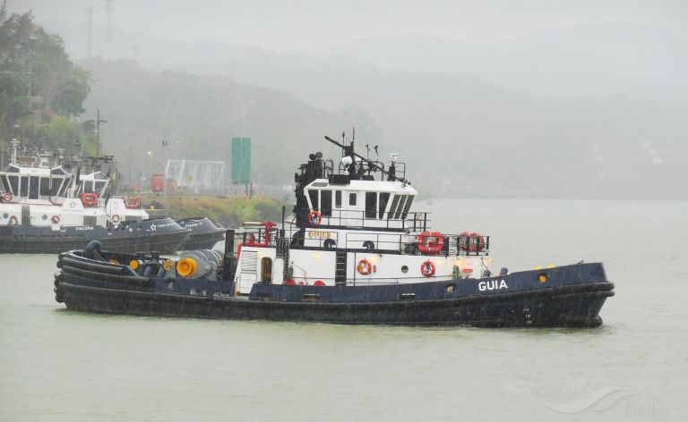 guia (Tug) - IMO , MMSI 351232000, Call Sign TUG)GU under the flag of Panama