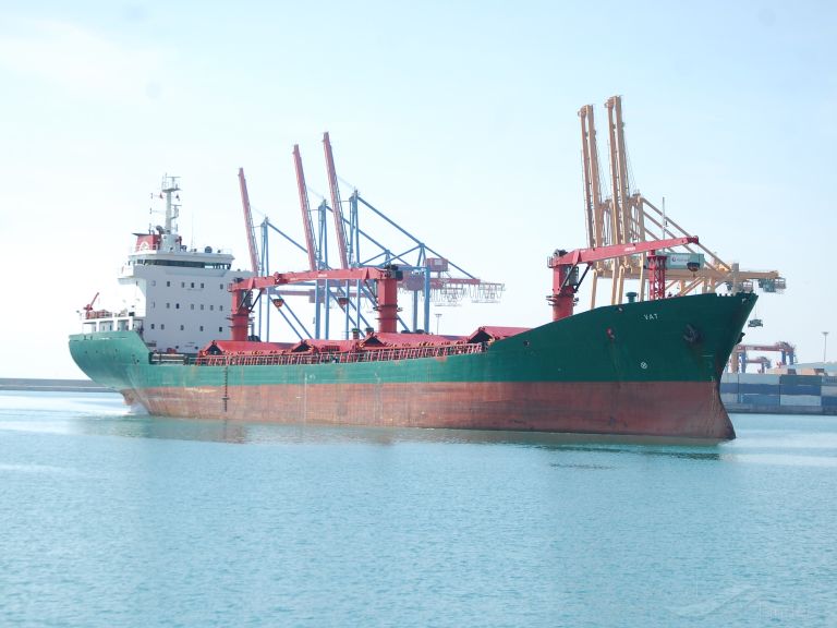 erna su (General Cargo Ship) - IMO 9037290, MMSI 352986154, Call Sign 3E2387 under the flag of Panama