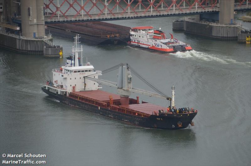 yaf s (General Cargo Ship) - IMO 9437787, MMSI 352986163, Call Sign 3E3917 under the flag of Panama