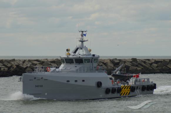 yn545103 (Offshore Tug/Supply Ship) - IMO 9786671, MMSI 375703000, Call Sign J8B5921 under the flag of St Vincent & Grenadines