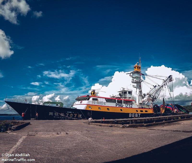 viva fafa 707 (Fishing vessel) - IMO , MMSI 416714000, Call Sign BEBT under the flag of Taiwan