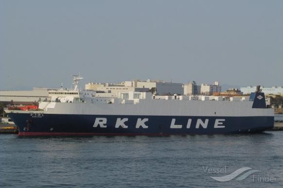 kariyushi (Ro-Ro Cargo Ship) - IMO 9276339, MMSI 431680212, Call Sign JM4174 under the flag of Japan
